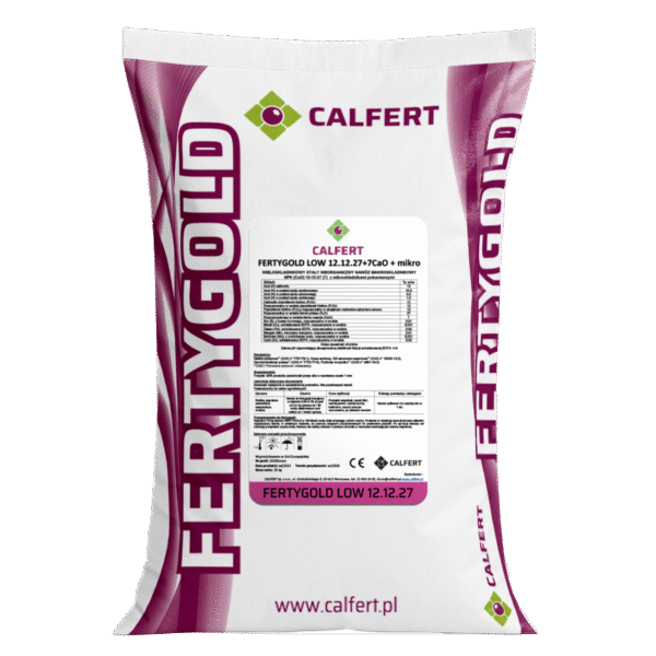 FERTYGOLD Low pH 12-12-27 + 7CaO + mikro